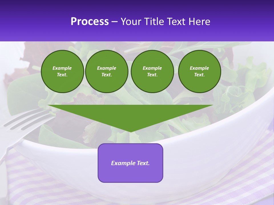 Lettuce Salad PowerPoint Template