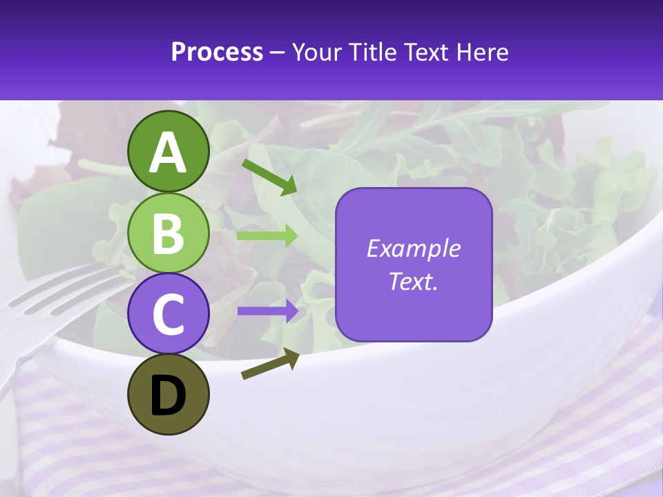 Lettuce Salad PowerPoint Template