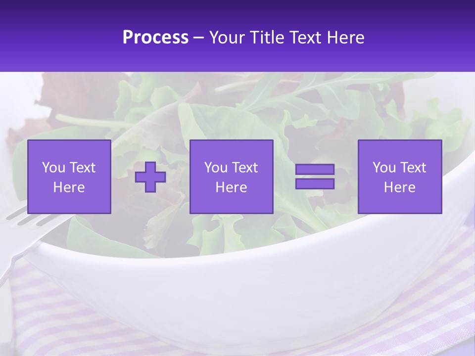 Lettuce Salad PowerPoint Template