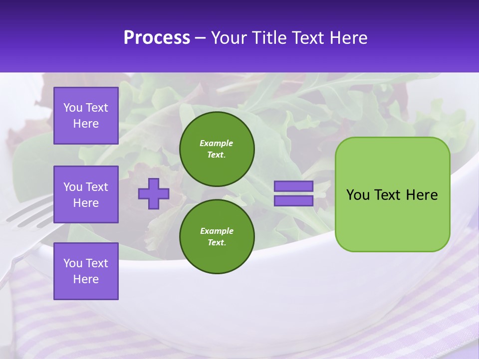 Lettuce Salad PowerPoint Template
