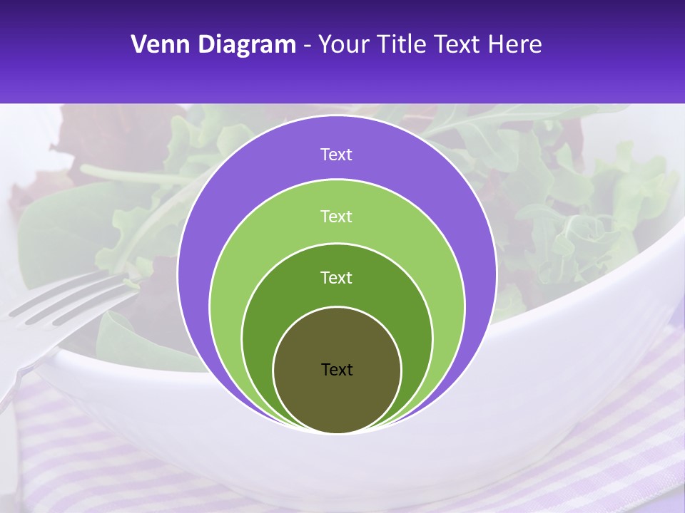Lettuce Salad PowerPoint Template
