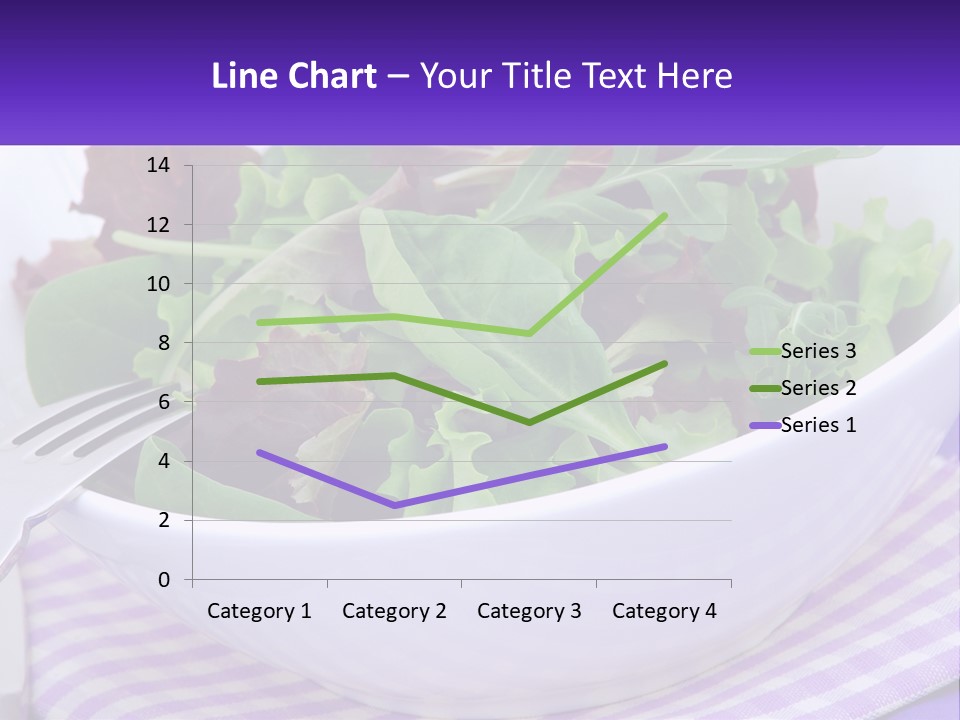 Lettuce Salad PowerPoint Template
