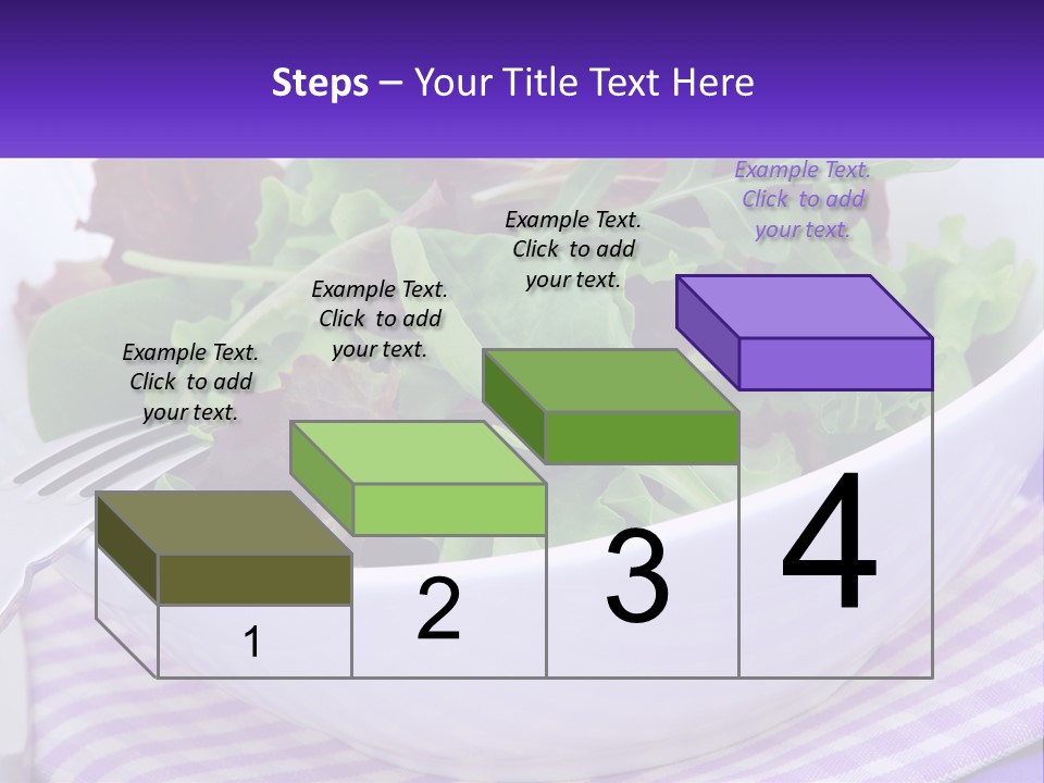 Lettuce Salad PowerPoint Template
