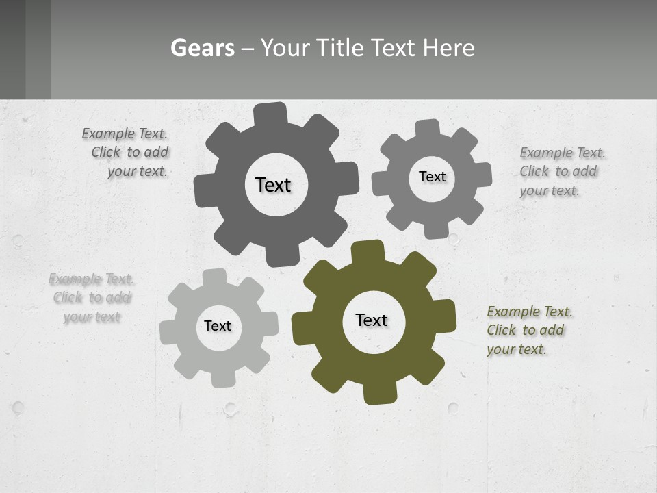 Concrete Wall PowerPoint Template