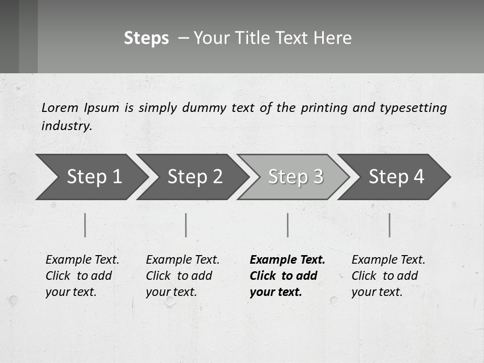 Concrete Wall PowerPoint Template