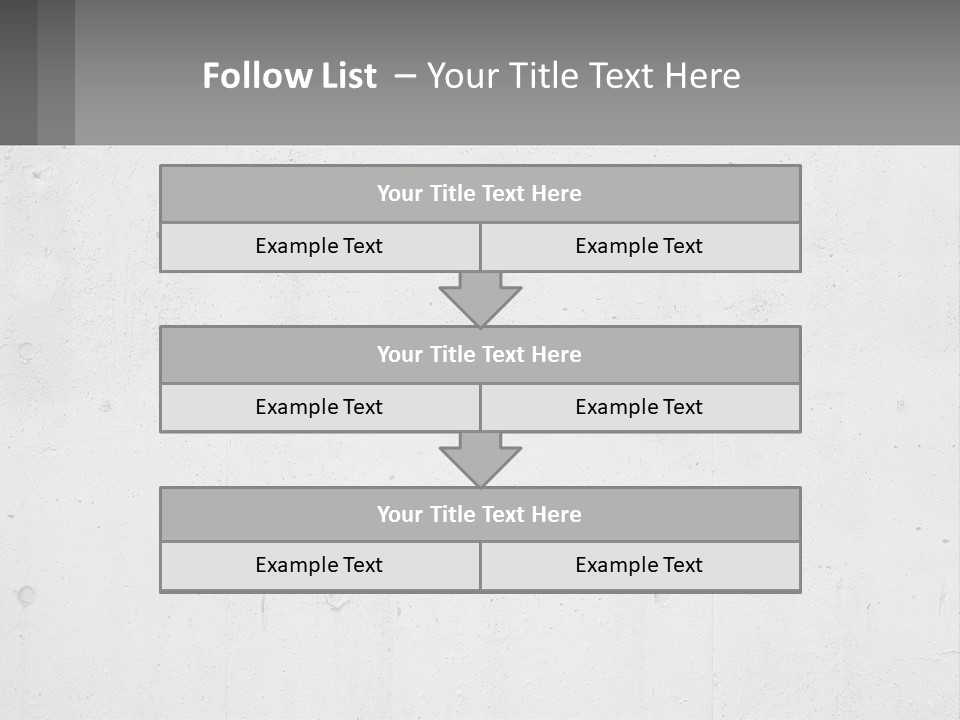 Concrete Wall PowerPoint Template