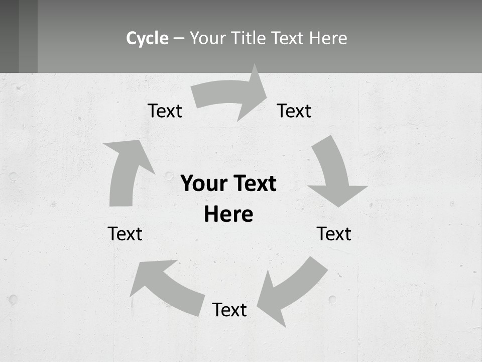 Concrete Wall PowerPoint Template