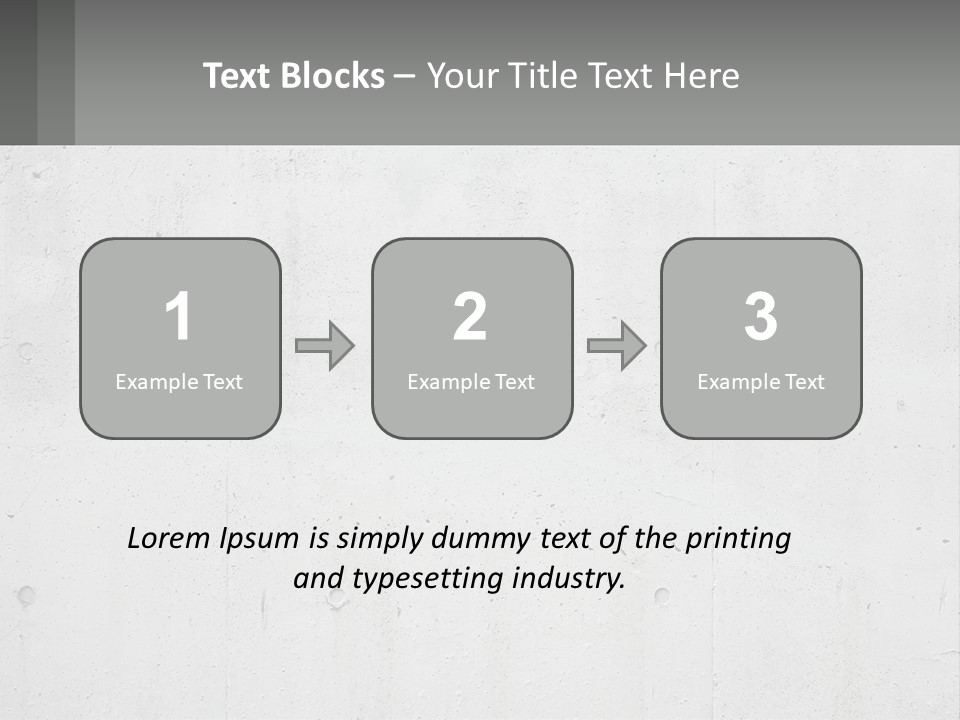Concrete Wall PowerPoint Template