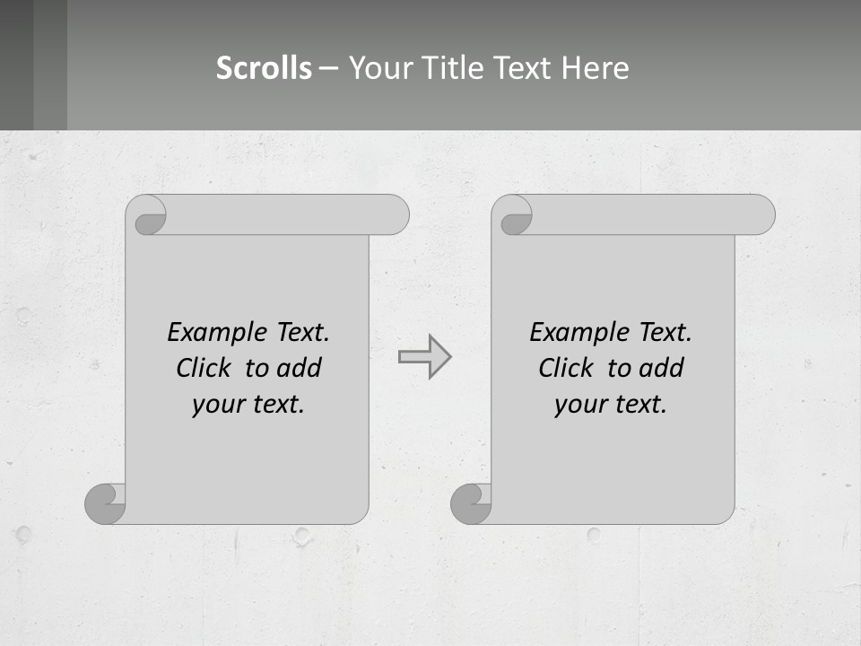 Concrete Wall PowerPoint Template