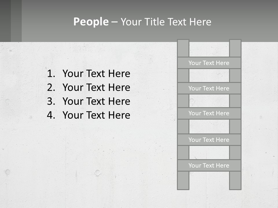Concrete Wall PowerPoint Template