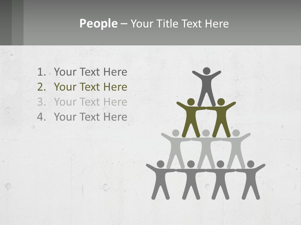 Concrete Wall PowerPoint Template