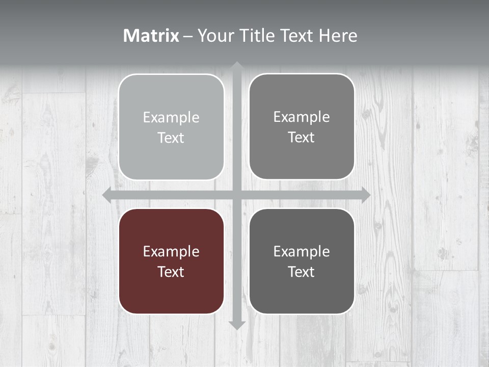 Wooden Wall PowerPoint Template