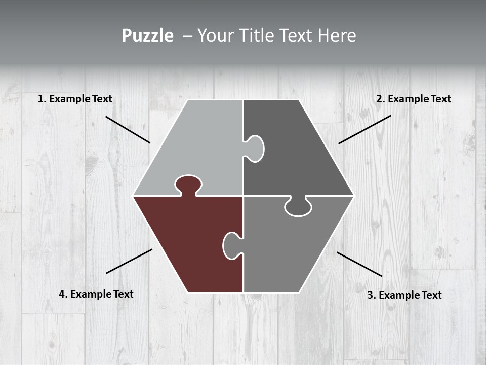 Wooden Wall PowerPoint Template