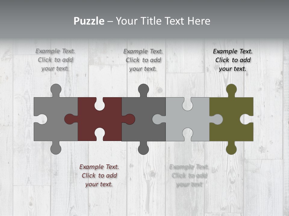 Wooden Wall PowerPoint Template