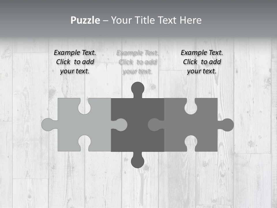 Wooden Wall PowerPoint Template