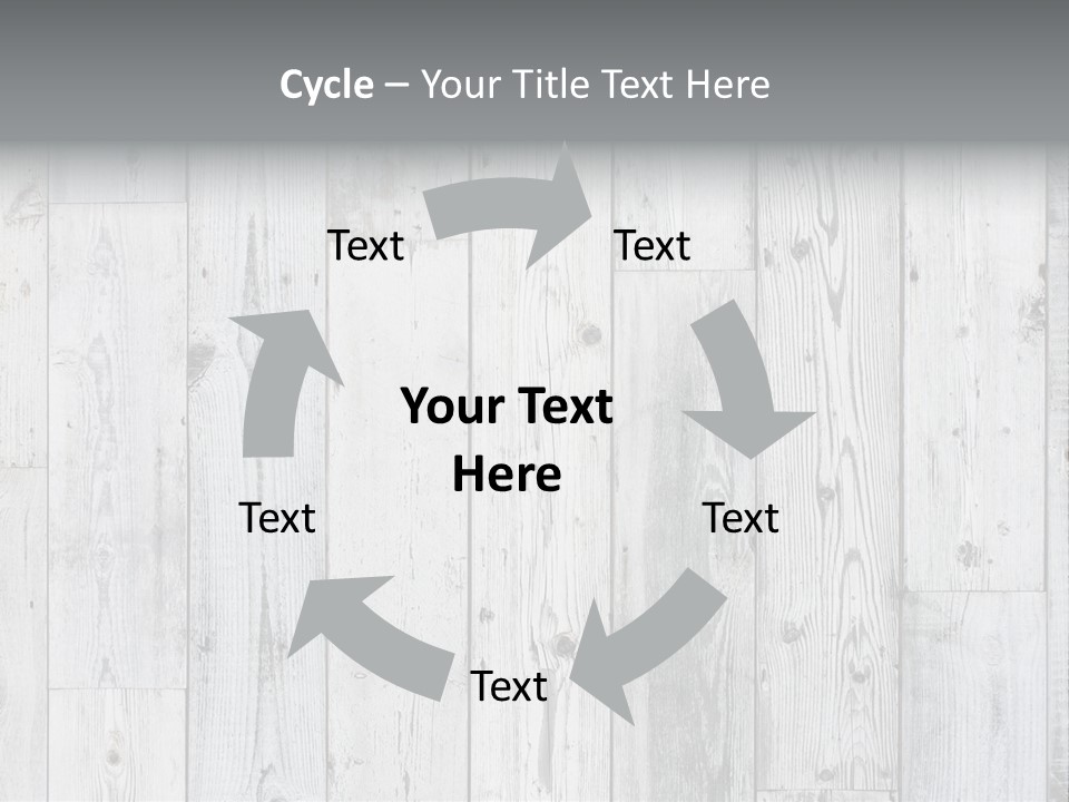 Wooden Wall PowerPoint Template