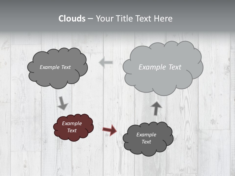 Wooden Wall PowerPoint Template