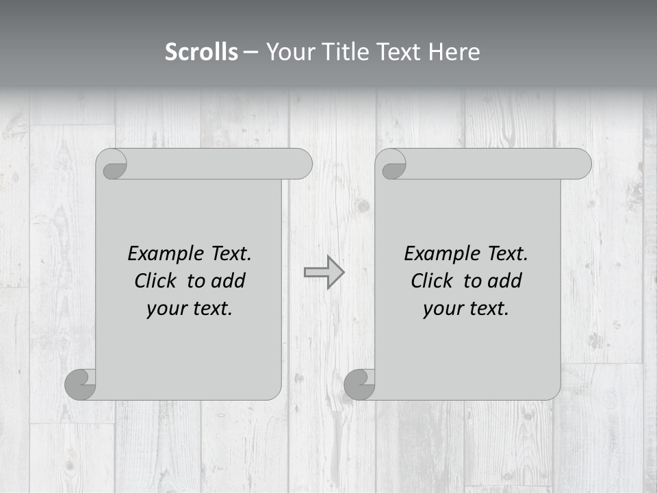 Wooden Wall PowerPoint Template