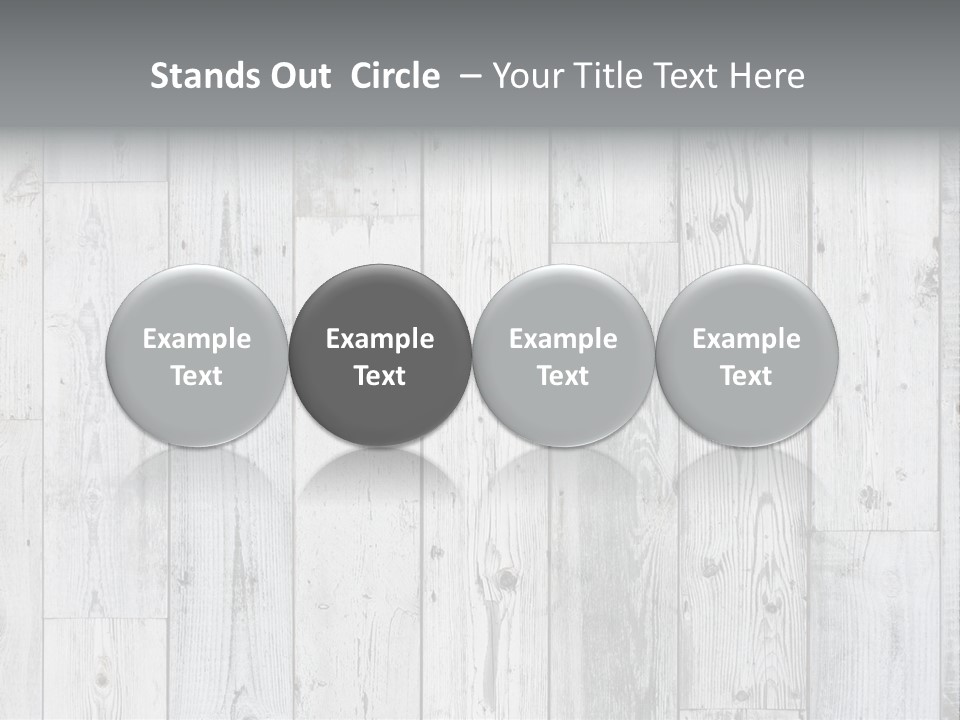 Wooden Wall PowerPoint Template