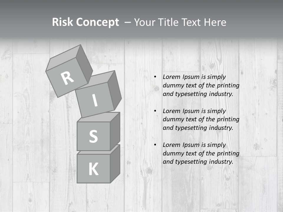 Wooden Wall PowerPoint Template