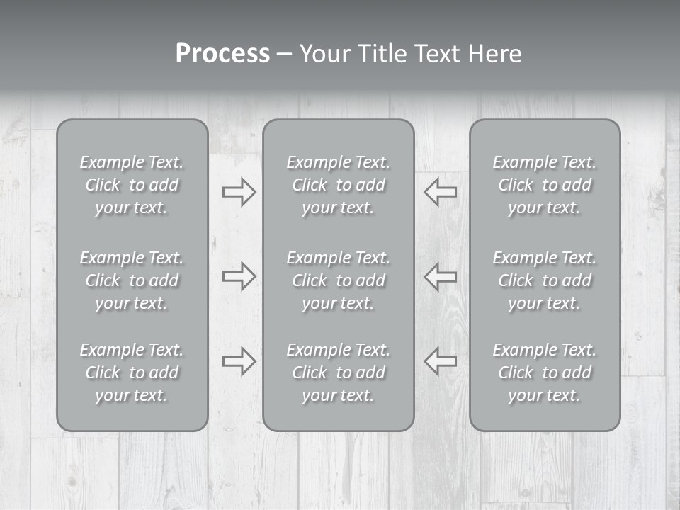 Wooden Wall PowerPoint Template