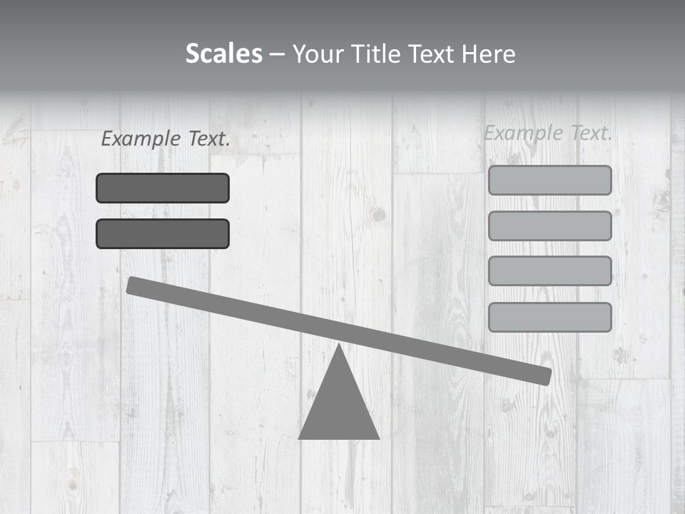 Wooden Wall PowerPoint Template