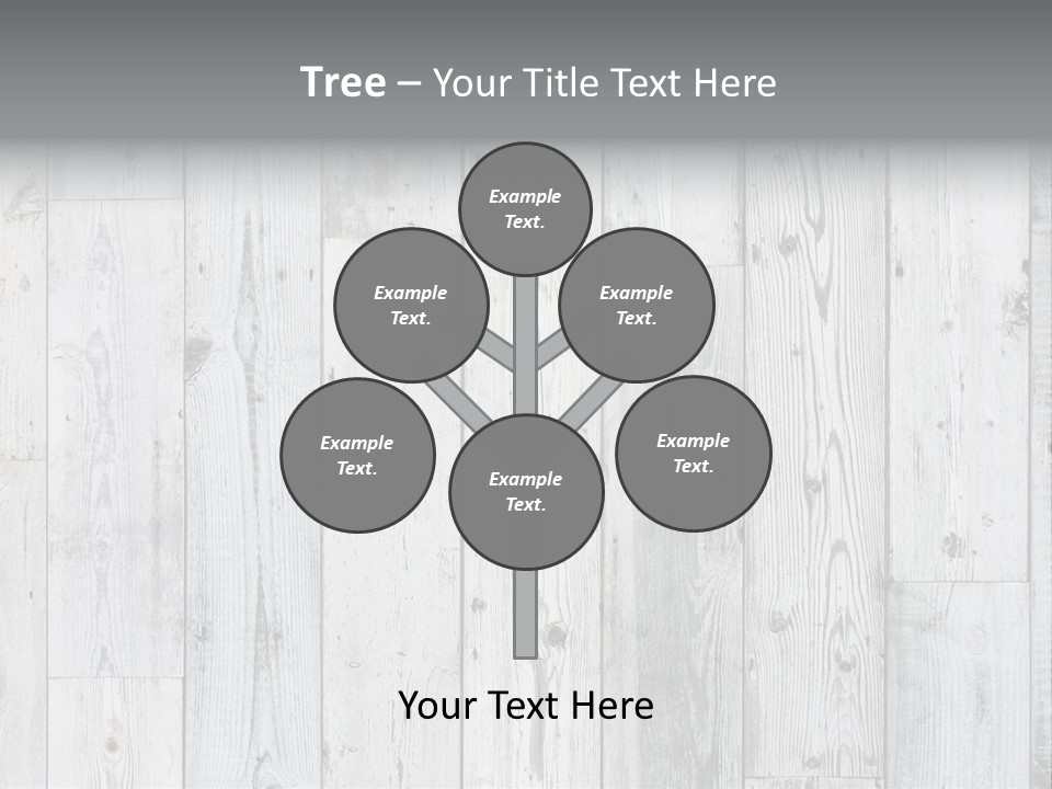 Wooden Wall PowerPoint Template