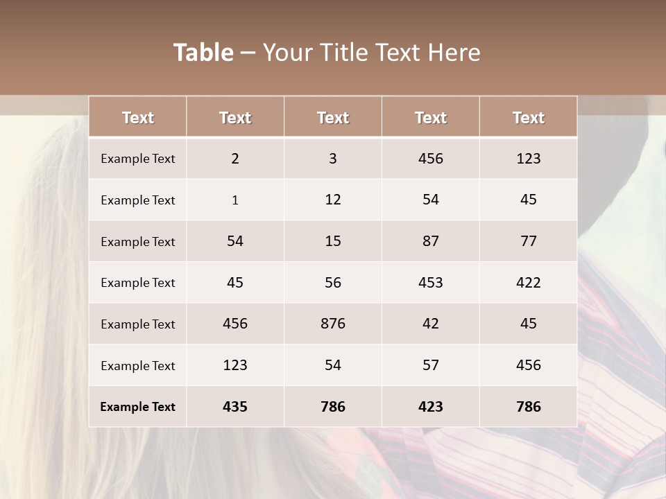 Girl And Guy Kissing PowerPoint Template