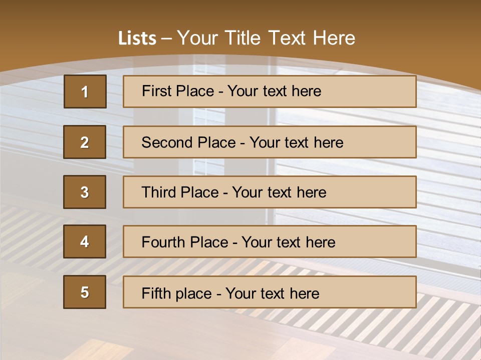 Heating At The Door To The Backyard PowerPoint Template