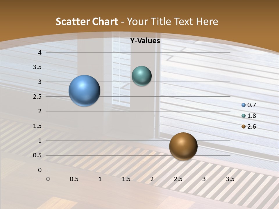 Heating At The Door To The Backyard PowerPoint Template