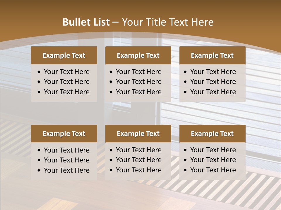 Heating At The Door To The Backyard PowerPoint Template