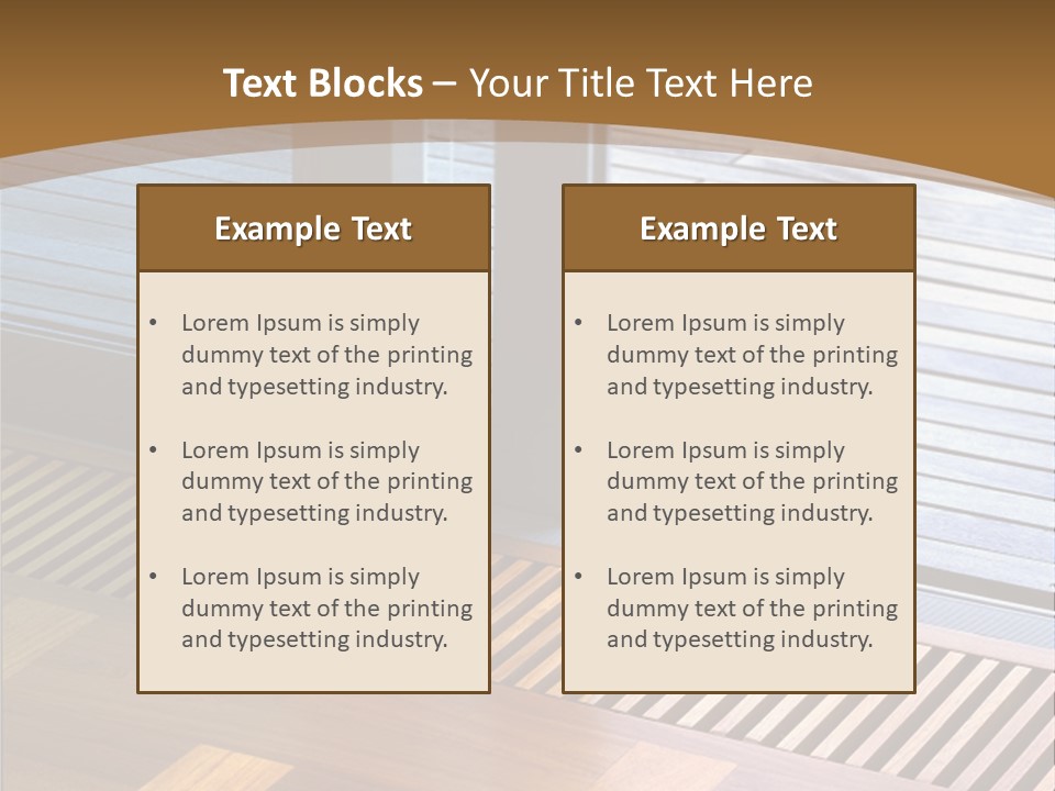 Heating At The Door To The Backyard PowerPoint Template
