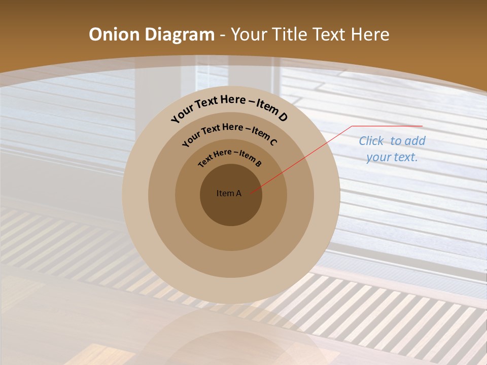 Heating At The Door To The Backyard PowerPoint Template