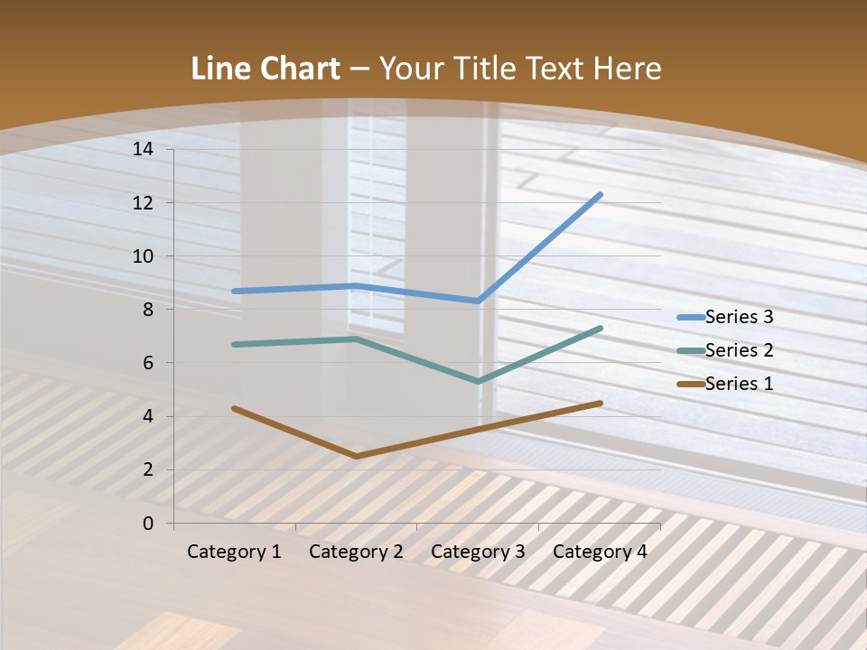 Heating At The Door To The Backyard PowerPoint Template