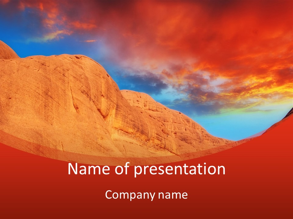 Grand Canyon PowerPoint Template