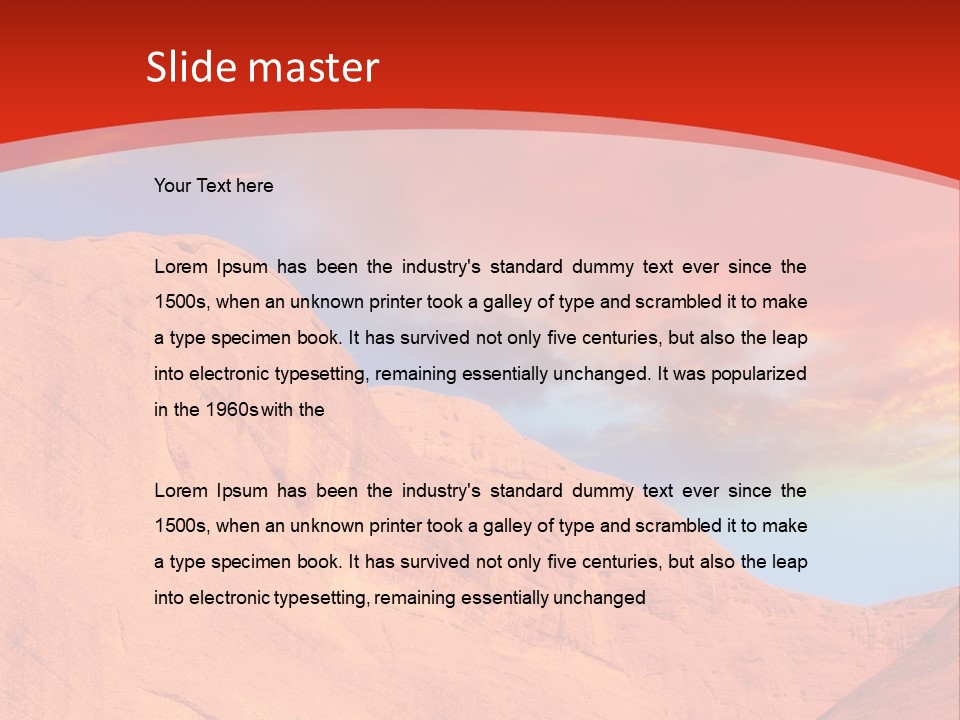 Grand Canyon PowerPoint Template