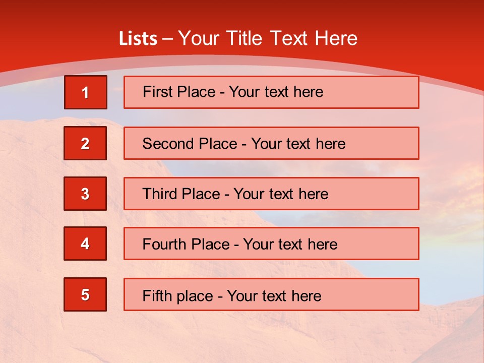 Grand Canyon PowerPoint Template