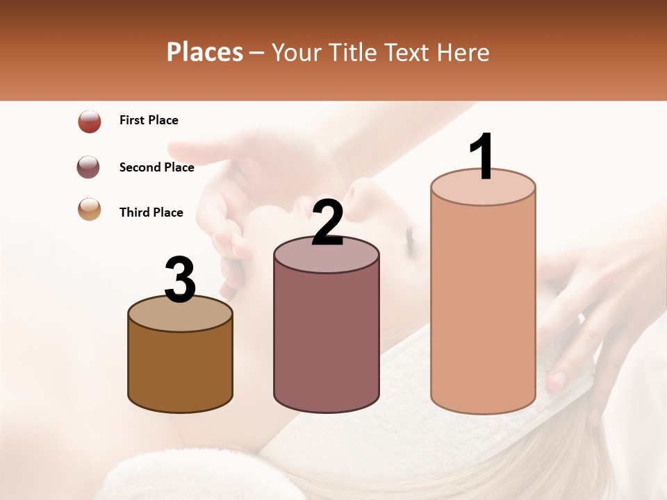 Facial Massage For A Girl PowerPoint Template