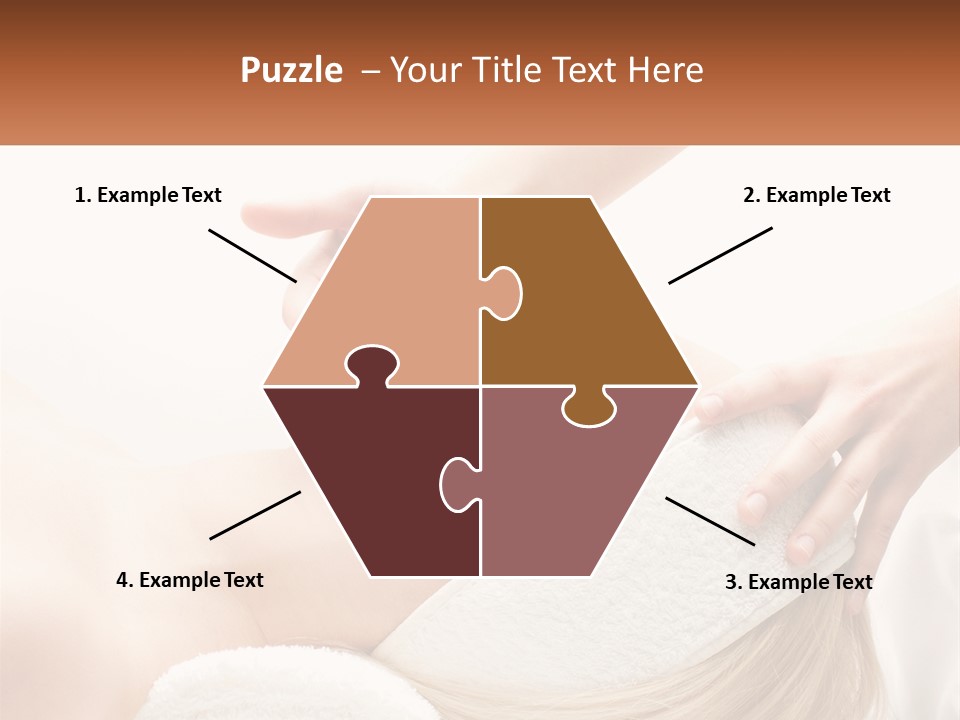 Facial Massage For A Girl PowerPoint Template