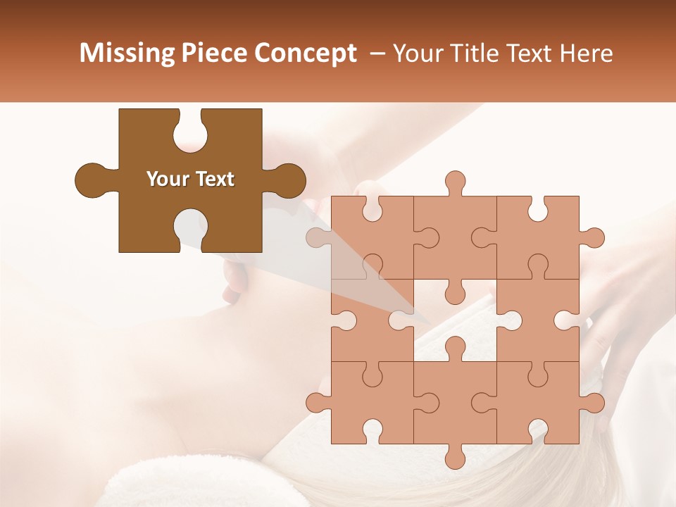 Facial Massage For A Girl PowerPoint Template