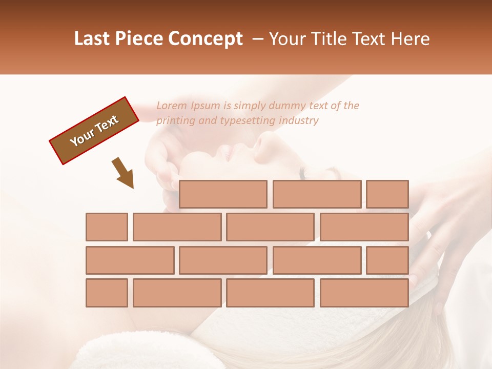 Facial Massage For A Girl PowerPoint Template