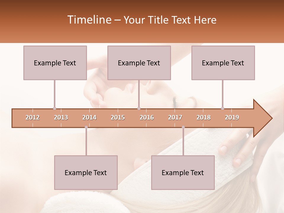 Facial Massage For A Girl PowerPoint Template