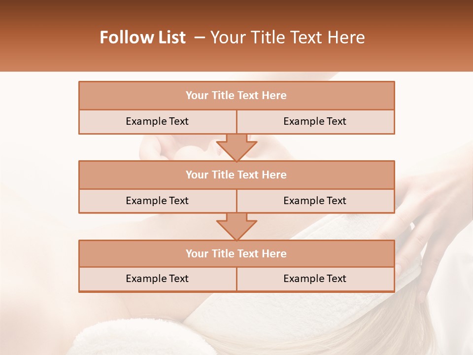 Facial Massage For A Girl PowerPoint Template