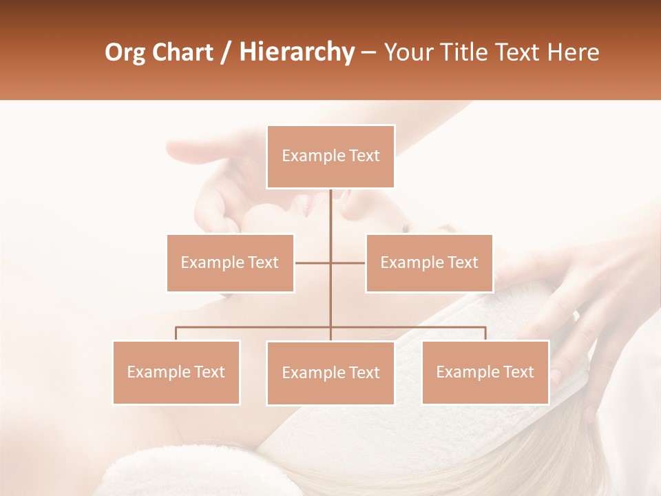 Facial Massage For A Girl PowerPoint Template