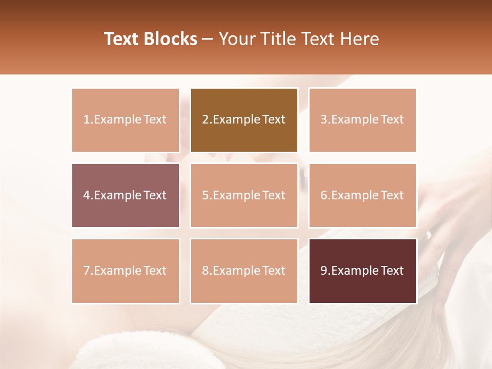 Facial Massage For A Girl PowerPoint Template