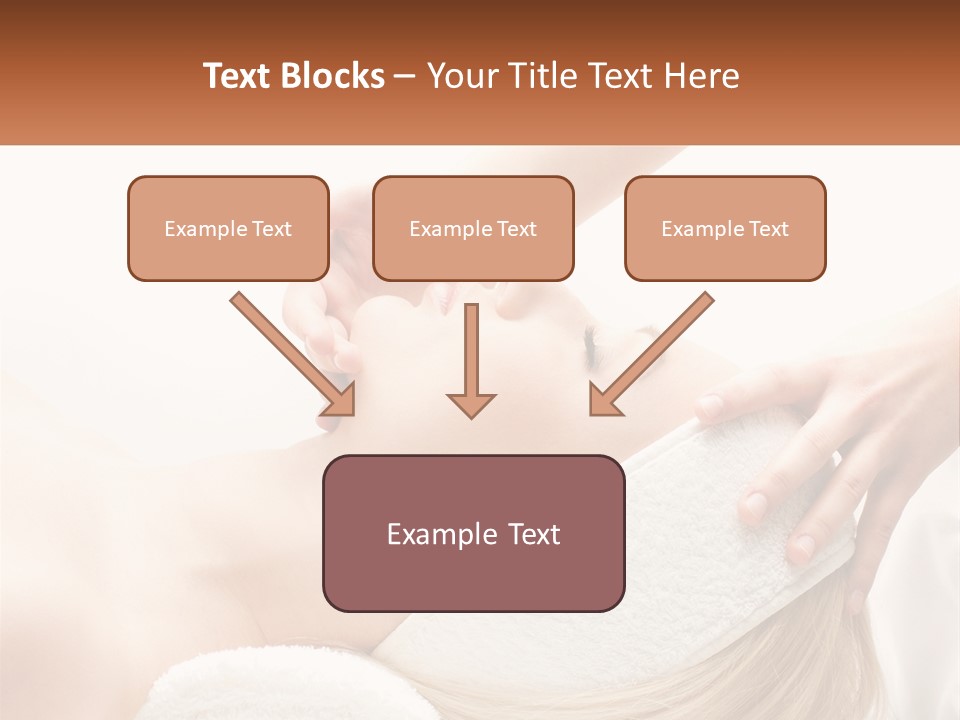 Facial Massage For A Girl PowerPoint Template