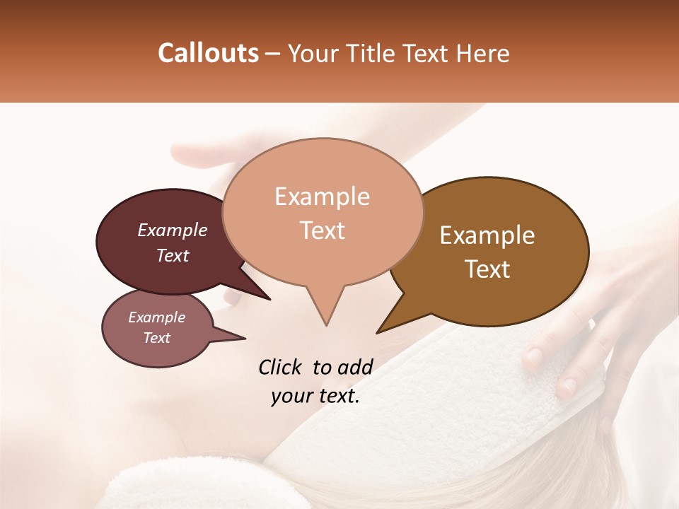 Facial Massage For A Girl PowerPoint Template