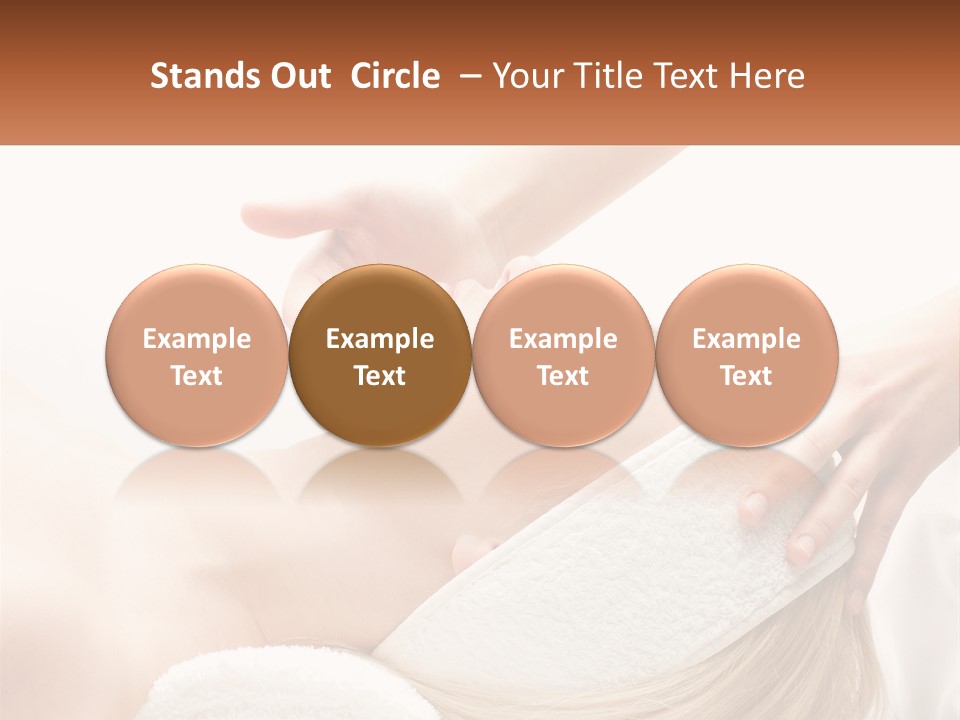 Facial Massage For A Girl PowerPoint Template