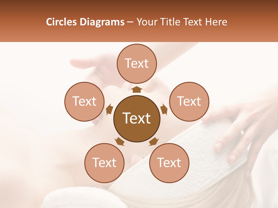 Facial Massage For A Girl PowerPoint Template