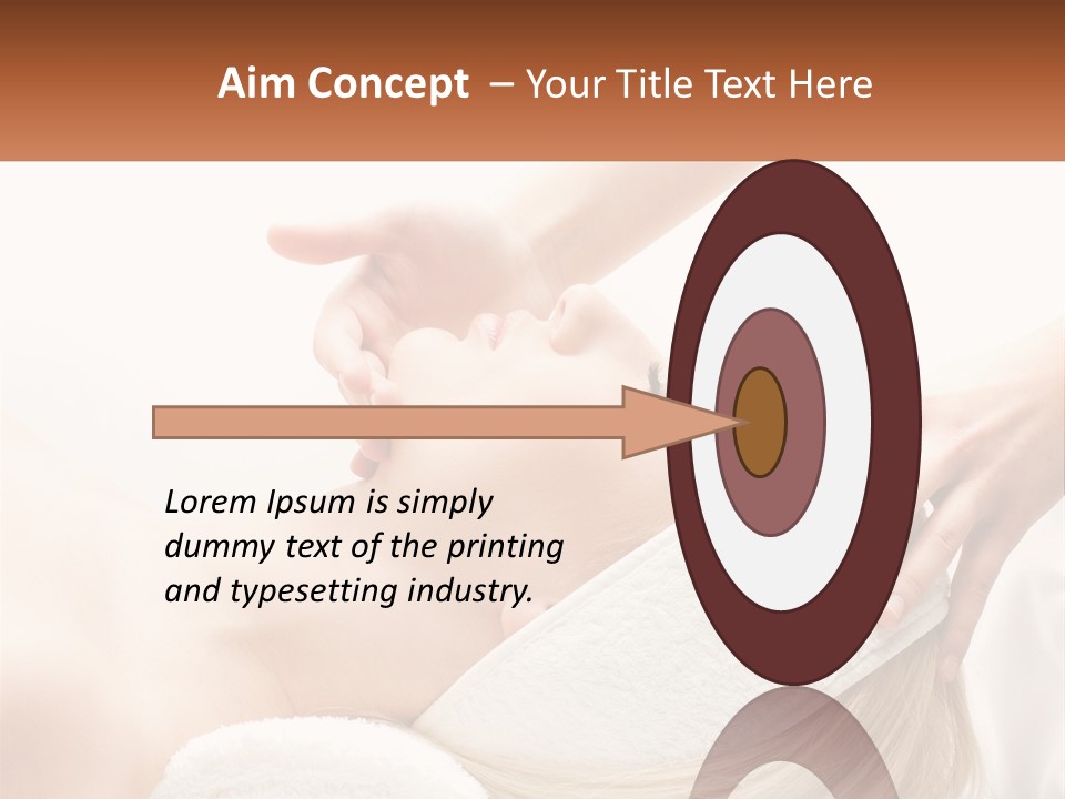 Facial Massage For A Girl PowerPoint Template